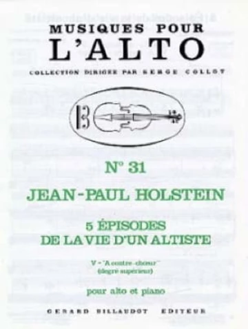 5 episodes de la vie d&amp;#039;un altiste vol5-a contre-choeur Visuel