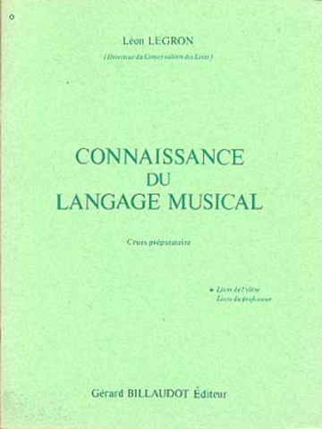 Connaissance du langage musical préparatoire élève Visuel