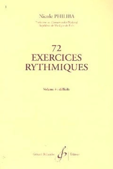 72 Exercices rythmiques. Volume 3 Visual