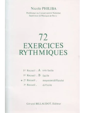 73 Exercices rythmiques. Volume 2 