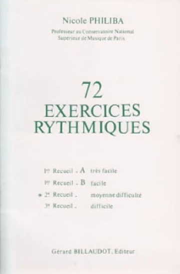73 Exercices rythmiques. Volume 2 Visual