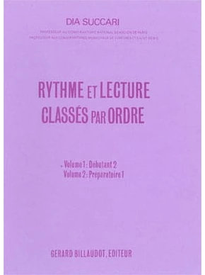 Rythme et lecture classés par ordre. Volume 1 