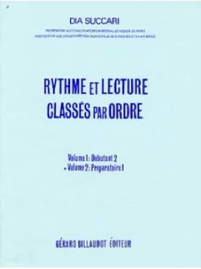 Rythme et lecture classés par ordre. Volume 2 
