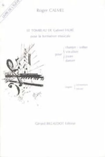 Le tombeau de gabriel faure pour la formation musicale - élève Visual