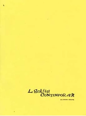 Le Solfège contemporain. Volume 4 élève 
