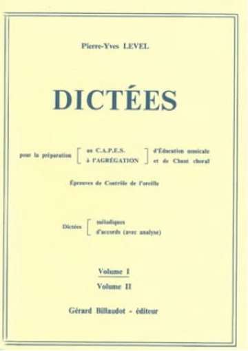 Dictées pour la préparation au CAPES et à l’agrégation. Volume 1 Visual