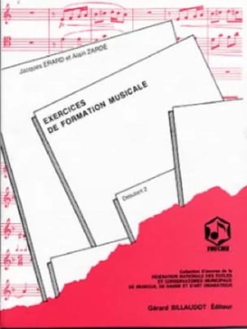 Exercices de formation musicale débutant 2 Visual