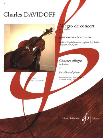 Allegro de concert en la mineur, op. 11 Visuel