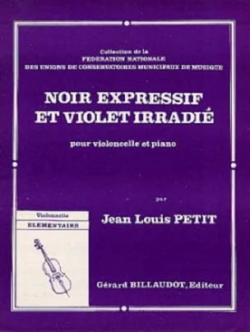 Noir expressif et violet irradie Visual
