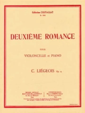 Deuxième Romance. Album du jeune violoncelliste op. 25 n° 8 Visual