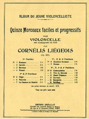 Babillage. Album du jeune violoncelliste op. 25, n° 15