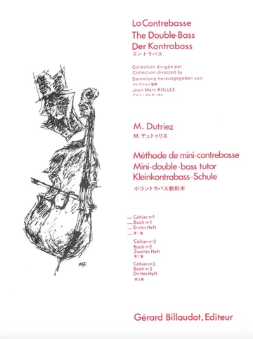 Méthode de mini-contrebasse. Volume 1 Visual