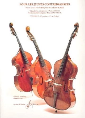 Pour les jeunes contrebassistes. Volume 2 Visuel
