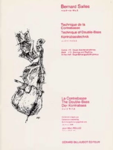Technique de la contrebasse. Volume 3 : coups d&amp;#039;archet et rythmes Visuel