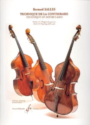 Technique de la contrebasse. Volume 4 : doigtés des gammes Visuel