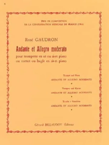 Andante et allegro moderato Visual