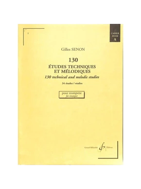 130 Études techniques et mélodiques. Volume A : 34 études 