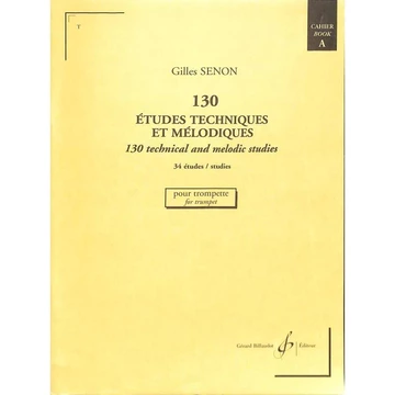 130 Études techniques et mélodiques. Volume A : 34 études Visual