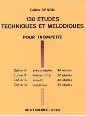 130 Études techniques et mélodiques. Volume C : 32 études 