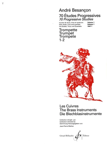 70 Études progressives. Volume 1 Visual