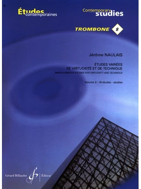 Études variées de virtuosité et de technique. Volume 3 : 18 études 