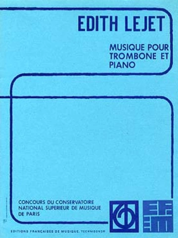 Musique pour trombone et piano Visual
