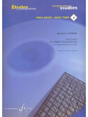 50 Études faciles et progressives. Volume 2 : tuba basse 