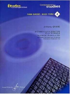 24 Études de tessiture et de technique. Tuba basse Tuba basse