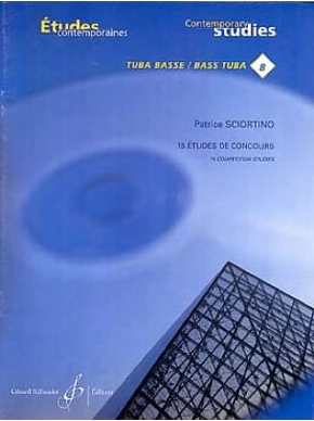 15 études de concours tuba basse