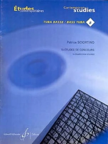 15 études de concours tuba basse Visual