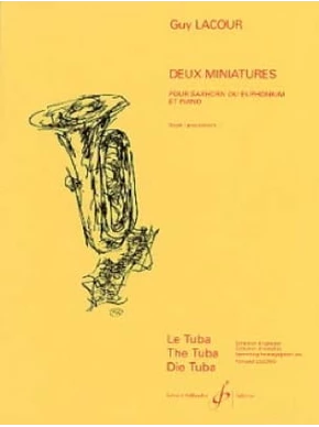 Deux miniatures - saxhorn ou euphonium et piano
