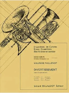Divertissement (dans le style ancien) - trompette-cor-trombone