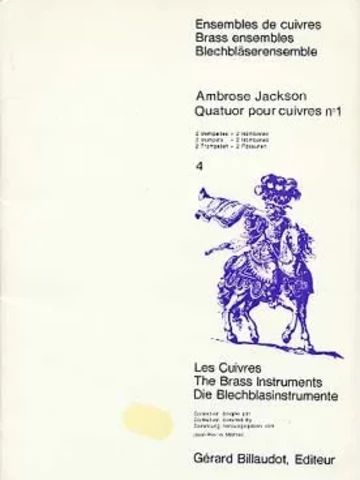 Quatuors pour cuivres no1 Visual
