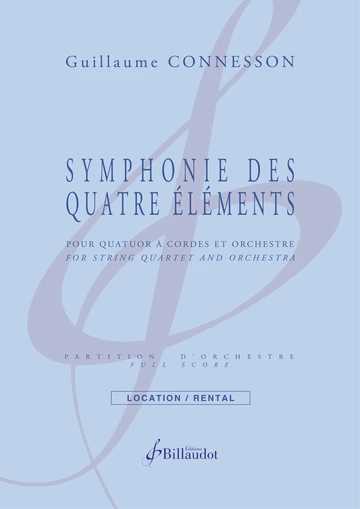 Symphonie des quatre éléments Visual