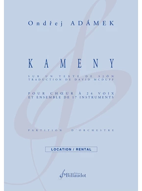 Kameny Partition et matériel