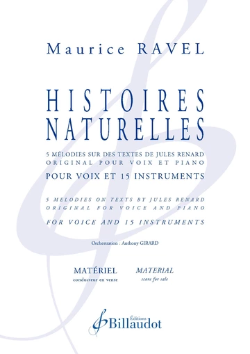 Histoires naturelles (Matériel) Visual