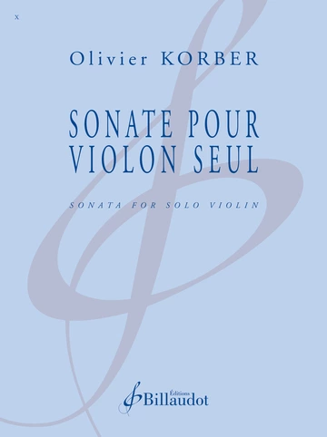 Sonate pour violon seul Visual