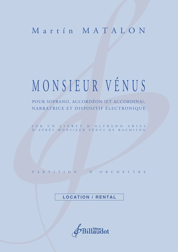 Monsieur Vénus Visuel