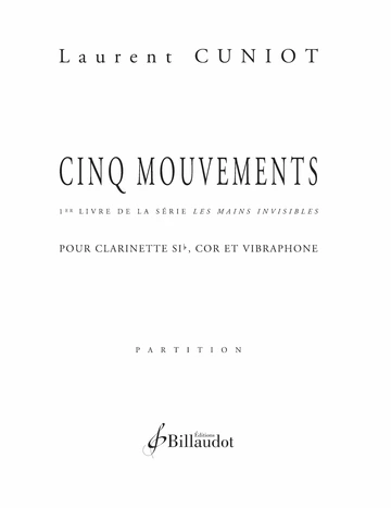 Cinq mouvements Visuel