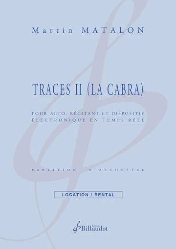 TRACE II (La Cabra) Visuel