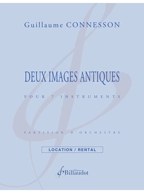 Deux Images antiques Partition et matériel