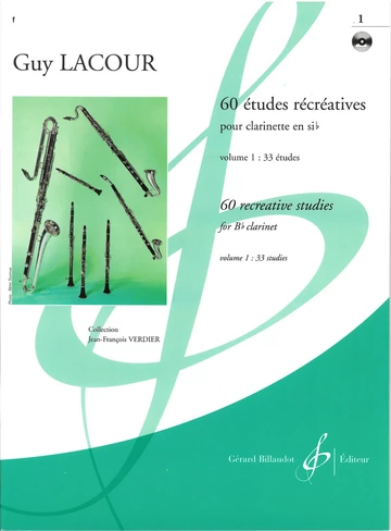 60 Études récréatives. Volume 1 : 33 études Visuel