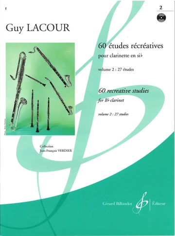 60 Études récréatives. Volume 2 : 27 études Visual