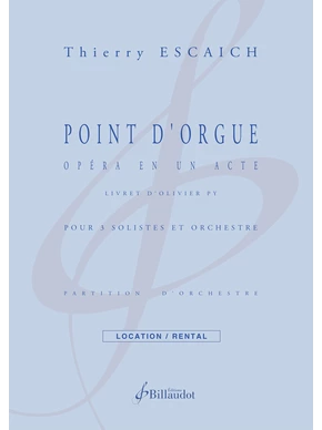 Point d'orgue Opéra