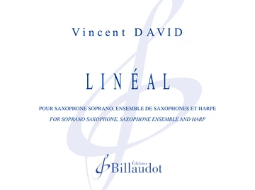 Linéal. version ensemble de saxophones Visuel