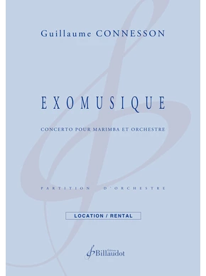 Exomusique Concerto pour marimba et orchestre
