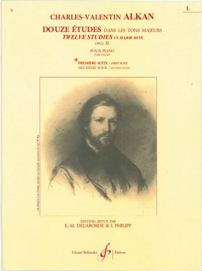 12 Études dans les tons majeurs op. 35. Volume 1 