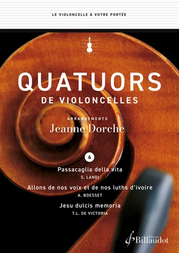Quatuors de violoncelles. Recueil n° 6 Visuel