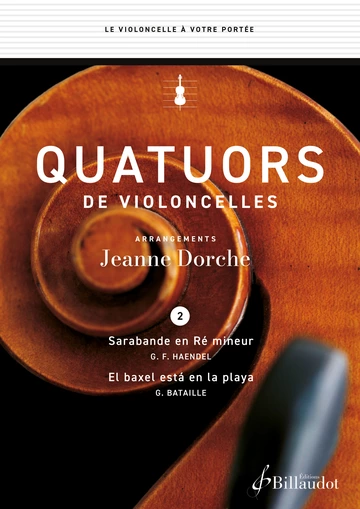 Quatuors de violoncelles. Recueil n° 2 Visuel