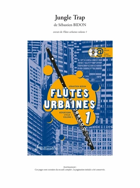 Jungle Trap Titre de Flûtes urbaines. Volume 1